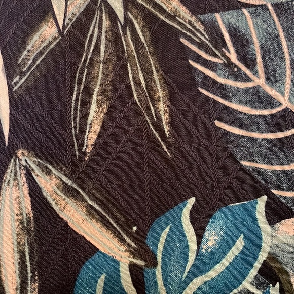 Tommy Bahama Lavish Leaves Camp Shirt - Picture 3 of 4